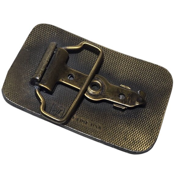 Fansler Tires Belt Buckle Garden City Kansas 1978 Vintage Advertising Promo - Picture 6 of 11